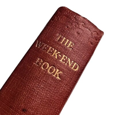 Week End Book 1927 Hardback Book