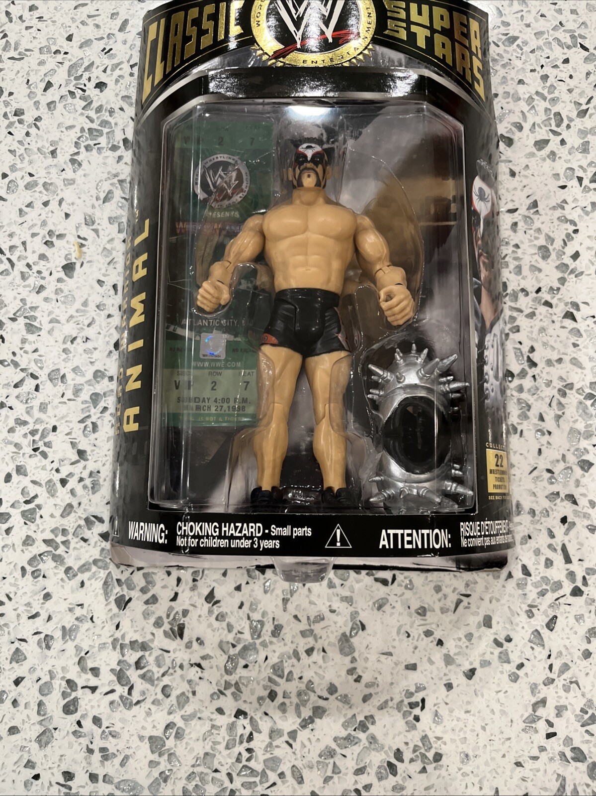 WWE Jakks Pacific Classic Superstars Series 9 Road Warrior Animal New Sealed 