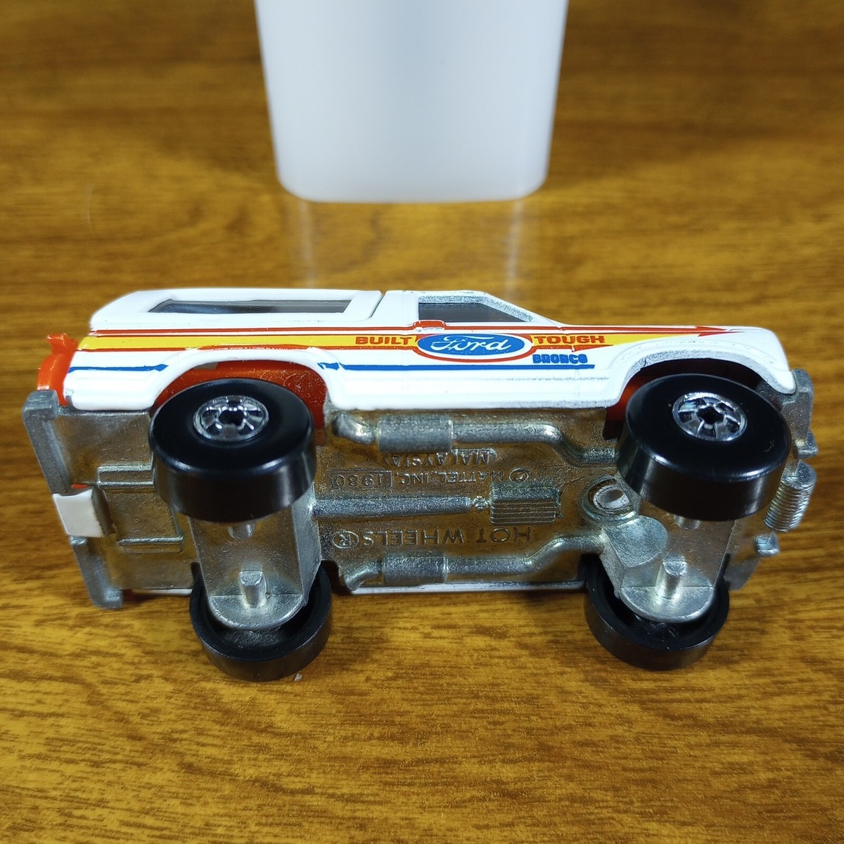 旧いホットウィール　Hot Wheels Bronco 4-Wheeler BRONCO 4-WHEELERのレビュー！金型廃盤の3代目ブロンコ！ | Hot