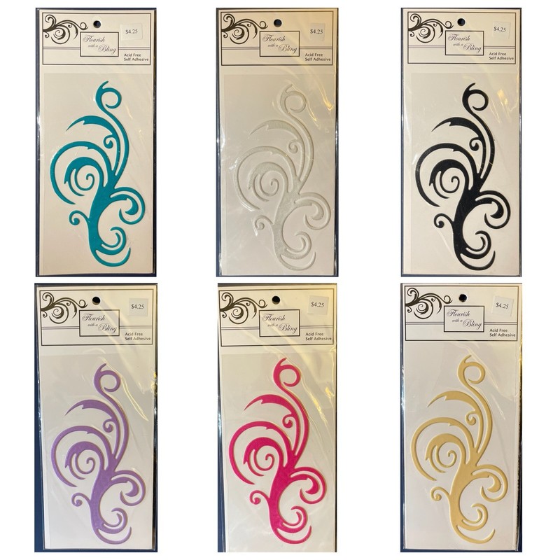 Rare Find - Discontinued - Flourish with a Bling Laser Bundle