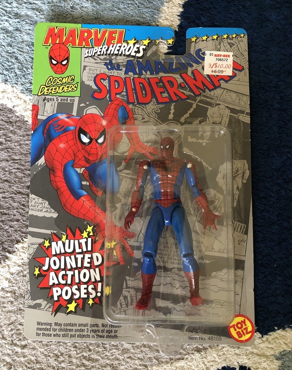 トイビズ　Marvel Super Heroes Spider-Man Set Marvel Super Heroes Spider Man Action Figure ToyBiz 1993 for sale