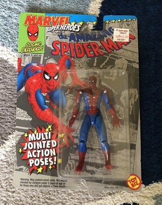 Marvel Super Heroes Spider Man Action Figure ToyBiz 1993 for sale