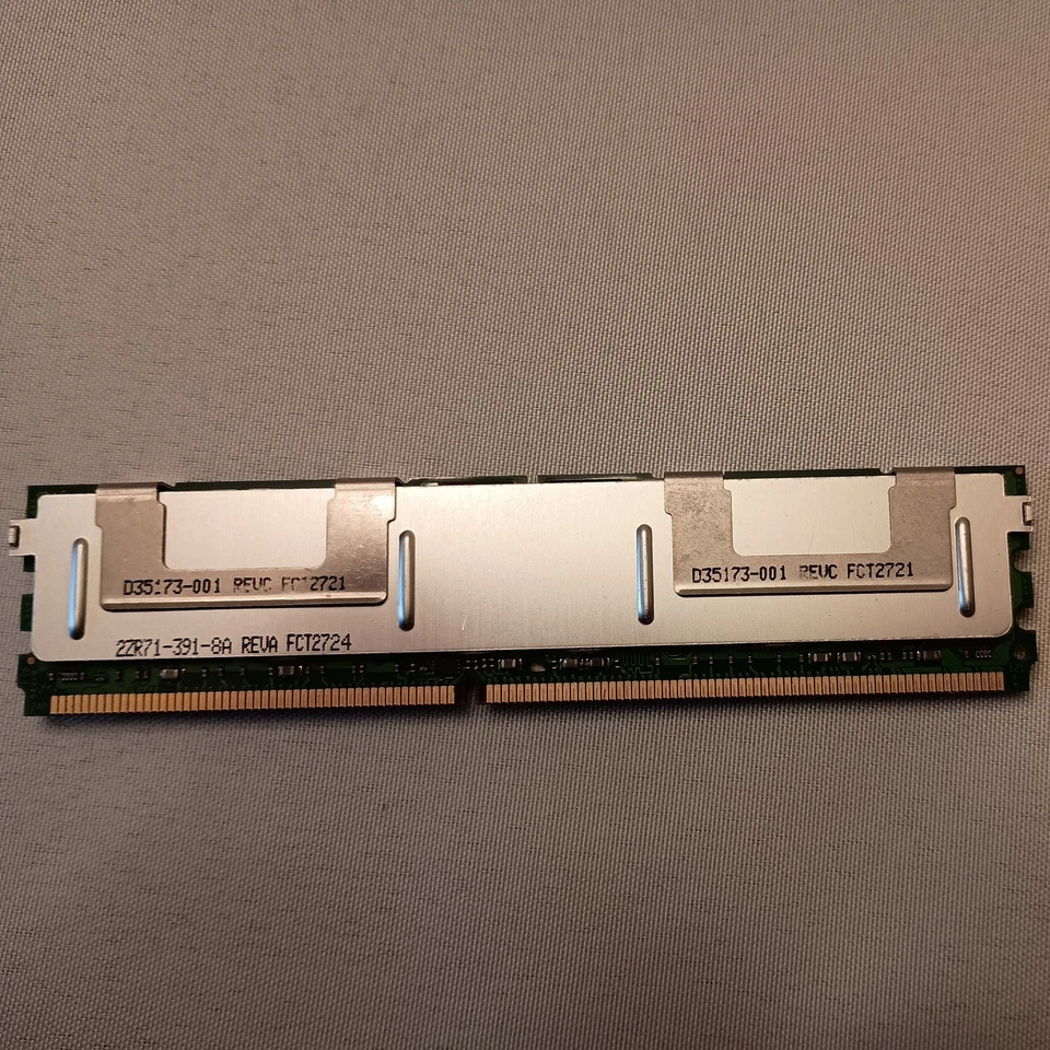 WINTEC 16gb (8 x 2GB) 2R 128x8 PC2-5300 ECC REG Memory - Image 3 of 3