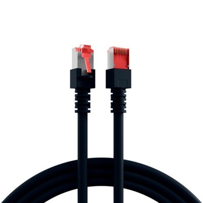 EFB-Elektronik Patchkabel Cat.6 EC6000 1,5m sw S/FTP Ethernet Netzwerk (RJ45)