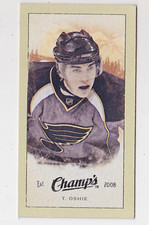 2009-10 Upper Deck Champ's Mini #341 Tj Oshie St. Louis Blues
