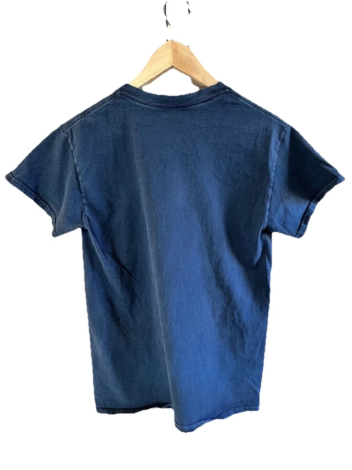 Vintage Thrasher Y2K Small Black T Shirt Faded Funny Skater Grunge Punk VTG  - Image 2 of 4