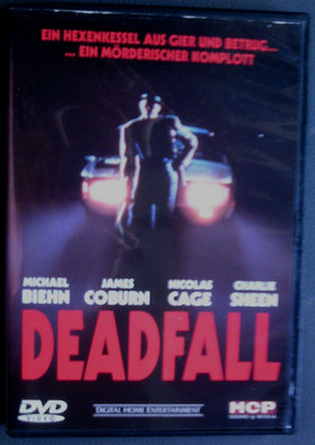 Deadfall, Thriller mit James Coburn, Nicolas Cage, Charlie Sheen, DVD