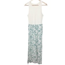 Carve Designs Linen Tank Maxi Dress Womens Small Beach Vacation Resort Coastal