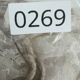 VTG Malizia by La Perla Ivory Silk Lace Underwire Full Coverage Bra Size 36D