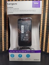 TARGUS Universal Laptop Charger 90 Watt Power Cord Dell HP Acer Lenovo APA90US