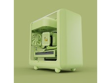 Hyte CS-HYTE-X50G-MM ATX Mid Tower Gaming PC Case Green cshytex50gmm