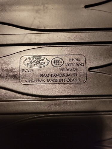 2018 range rover Rubber Floor Mats - Picture 6 of 7