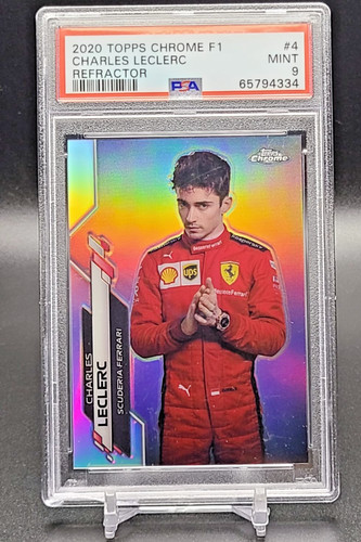Charles Leclerc [Refractor] #4 2020 Topps Chrome Formula 1 card