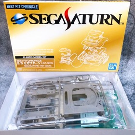 BEST HIT CHRONICLE Playstation SCPH-1000 & Sega Saturn HST-3200 Set Kit Bandai