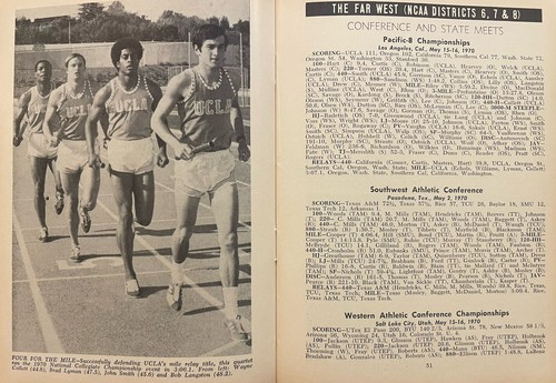 1971 Official NCAA Track and Field Guide with Steve Prefontaine picture - Picture 13 of 22