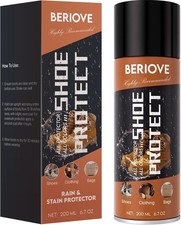 Protect Shoe Protector Spray - Rain  Stain Water Repellent - Waterproofing Spra