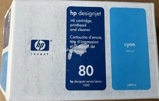 HP 80 DesignJet Cyan Value Pack Printhead/Ink C4891A(Genuine OEM ) Exp Nov 04/09