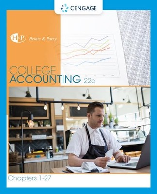 College Accounting, Chapters 1 - ACCEPTABLE