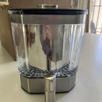 Gvode Cold Brew Ice Coffee Tea Large 5 C Infuser Maker Stainless Steel Glass EUC