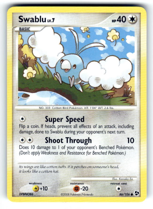 Great Encounters #86/106 Swablu