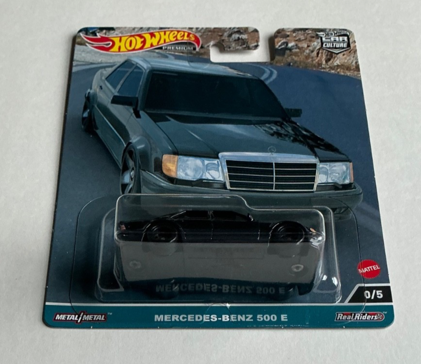 Hot Wheels Mercedes Benz 500 E Chase 0/5 Diecast Vehicle