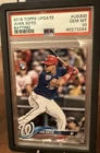 2018 Topps Update Batting Juan Soto ROOKIE RC #US300 PSA 10 GEM MINT🔥📈