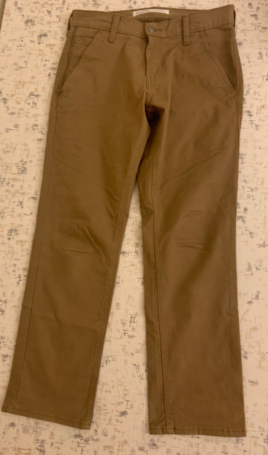 Signature S67 Athletic by Levi Strauss  & Co Men's Jean Brown 29x30