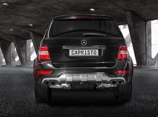 Capristo Sportauspuff Mercedes ML63 AMG W164 mit keramikbeschichteten Endrohren Capristo Sportauspuff Mercedes ML63 AMG W164 mit keramikbeschichteten Endrohren