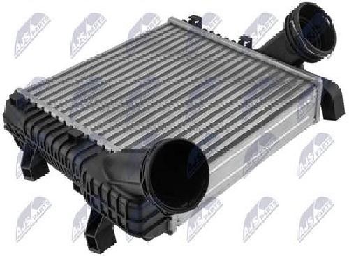 NTY Charge Air Cooler CNG-AU-023 For Audi Porsche VW, Air Cooled, Aluminum