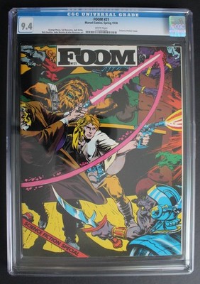 FOOM #21 STAR WARS 1978 SciFi Perez Buscema Kirby Buckler Romita Buscema CGC 9.4