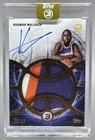 Khaman Maluach 2025 Topps Three #RAP-KM Bronze Prime RC Patch Auto /25