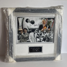 Sir Bobby Robson Signed Montage Photo – Framed with COA – Football Legend