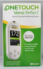 OneTouch VerioReflectBloodGlucoseMonitoringSystem NewinDamagedBox 90Bonus Strips