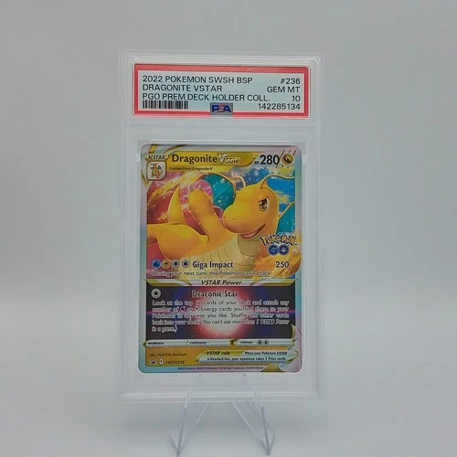 SWSH: Sword & Shield Promo Cards #SWSH236 Dragonite VSTAR PSA 10