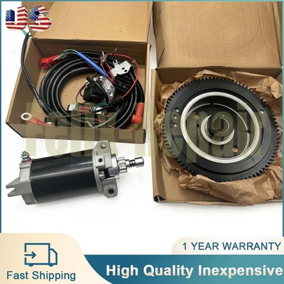 #ad E40X E40XMH for 66T Electric Start Motor Flywheel Kit Yamaha 40HP 2Stroke Enduro $245.39