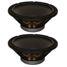 2 Goldwood Sound GW-12PC-8 Heavy Duty 8ohm 12" Woofers 450 Watt each Speakers