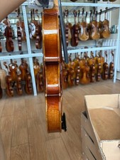 Aged Wood Professional Handmade 4/4 Violin with Case Bow DDP to USA 