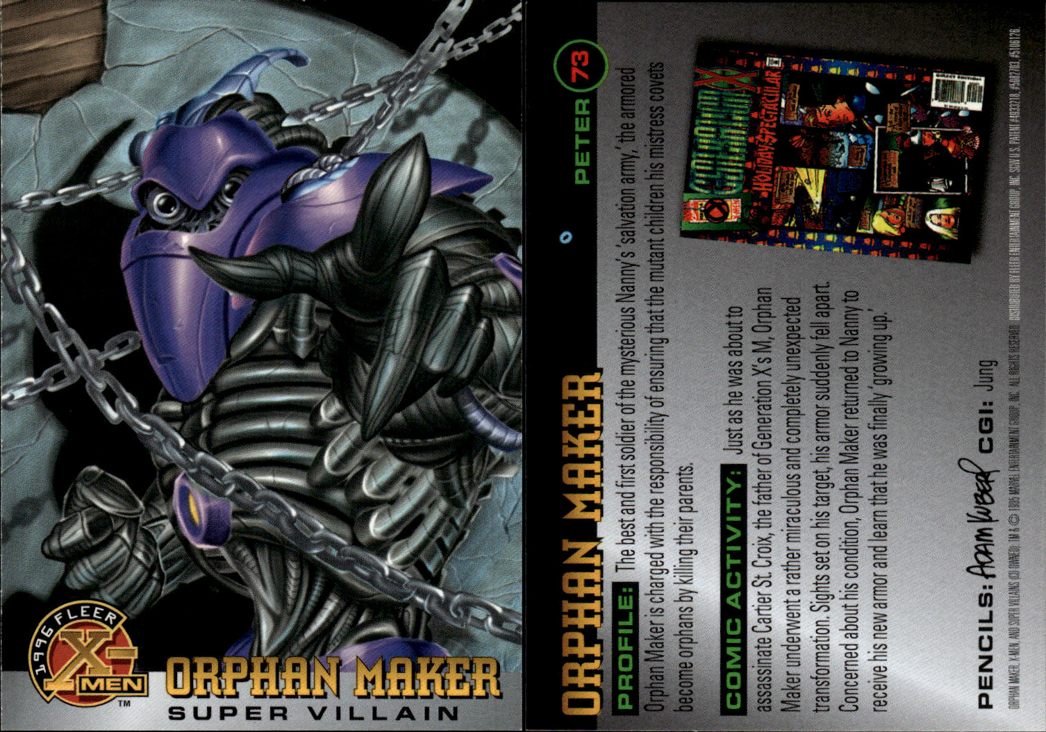 1996 Fleer X-Men #1-100 ~ Choose Your Card