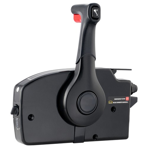 Outboard Throttle Remote Control Box Side-Mounted for Mercury PT 2-Stroke ~ - Foto 11 di 12