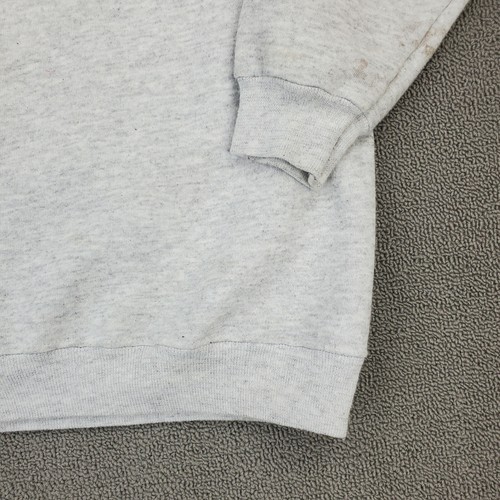 Vintage Sweatshirt Mens Large "Las Vegas" Gray Long Sleeve Sweatshirt USA Made - Picture 4 of 12