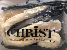 Christ Lammfell Longiergurt - Black/Off-White WB