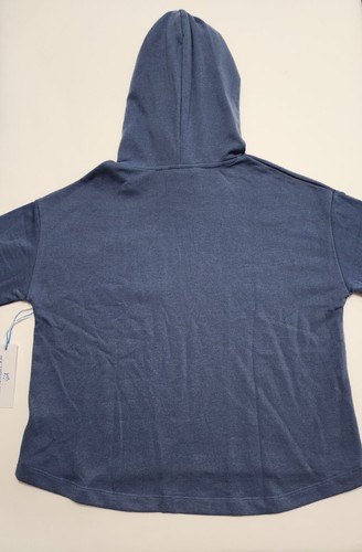 NWT Vineyard Vines Women's Med Light Indigo Ruthie Palm Print Hoodie Style 8673 - Picture 15 of 24