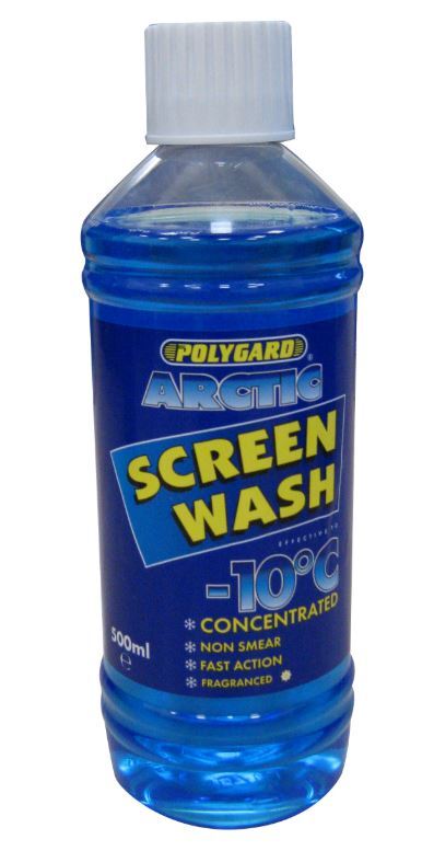 1x Polygard Polygard Screenwash -10C Retail 500ml - MIS18201N