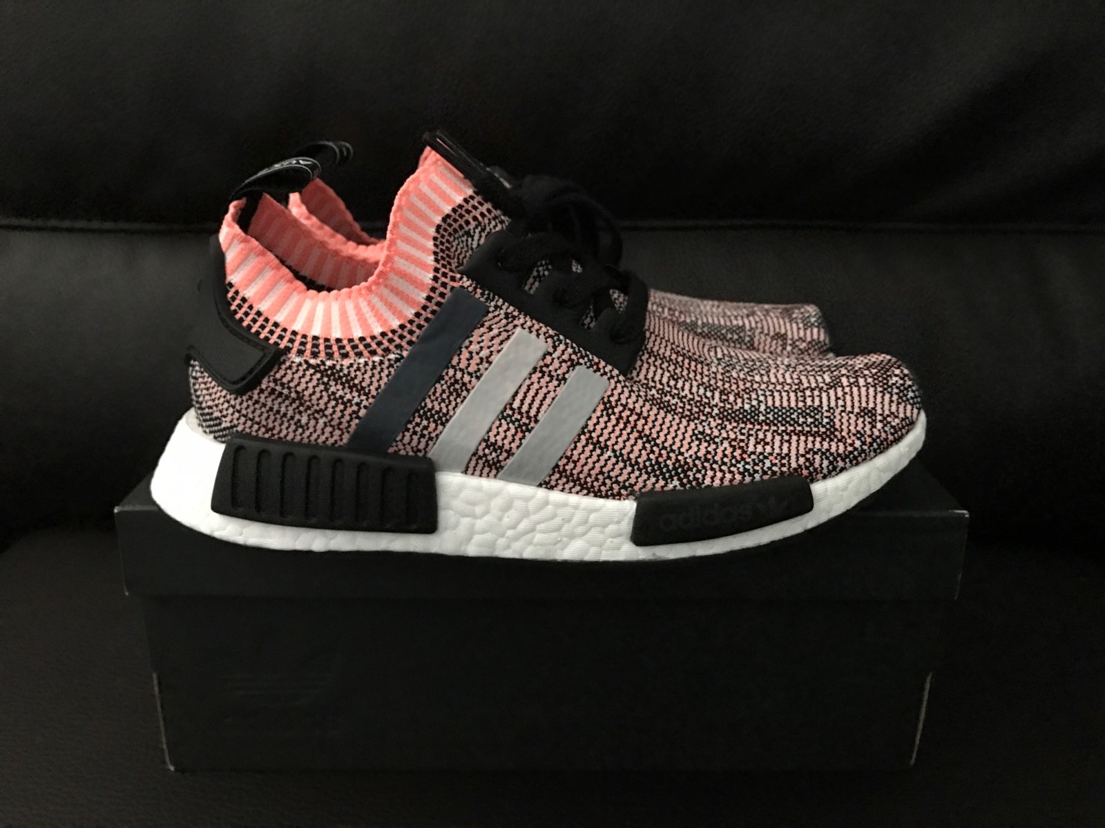 Adidas NMD R1 Primeknit Boost Salmon 