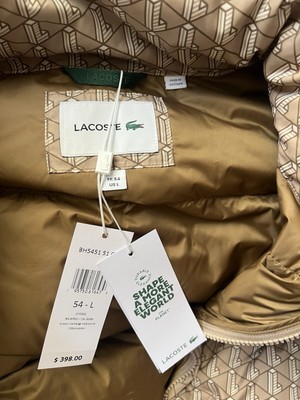 NEW Modern Lacoste Puffer Jacket