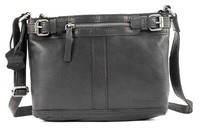 Spikes & Sparrow Bronco Crossover M UmhäNgetasche Tasche Black Schwarz Neu