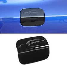 Black Exterior Door Fuel Filler Tank Gas Cap Cover Trim For Dodge Charger 2011+