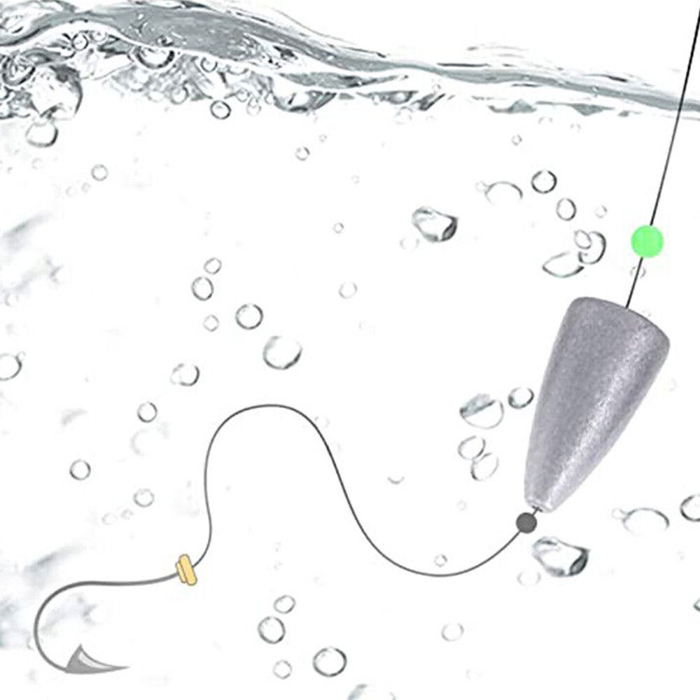 125g x bullet/cone fishing weight for carolina/texas lure rigs from 1