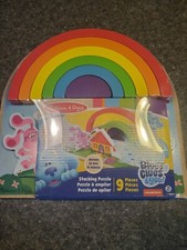 MELLISA DOUG , BLUE'S CLUES YOU WOODEN RAINBOW PUZZLE