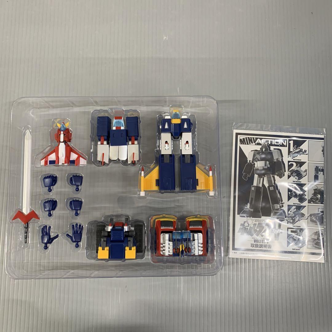 Mini Action Super Electromagnetic Machine Voltes V Figure Robot
